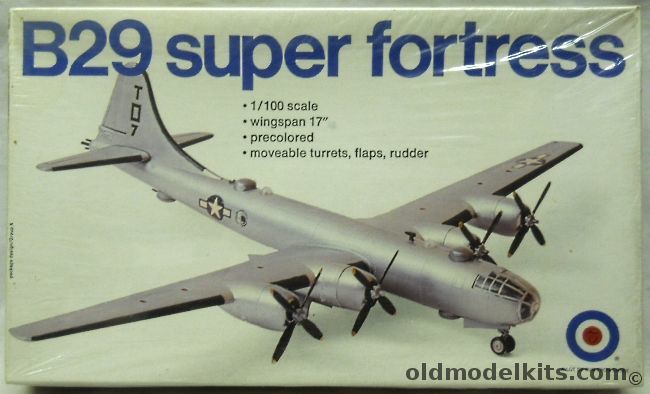 Entex 1/100 B-29 Superfortress - (ex Marusan / ex-Entex), 8502 plastic model kit